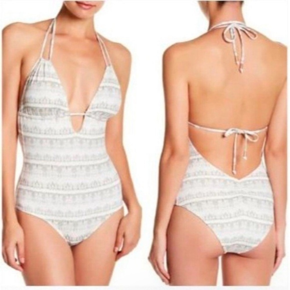 Eberjey Earth Shadow Suki One Piece Swim Size S